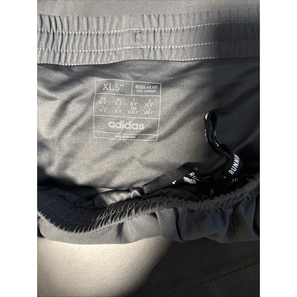 adidas men Adizero Running Split Shorts gray size XL5